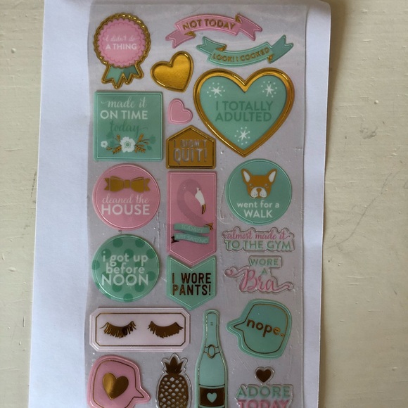 French Bulldog Stickers, Magnets, & Planner Ruler - Picture 5 of 7